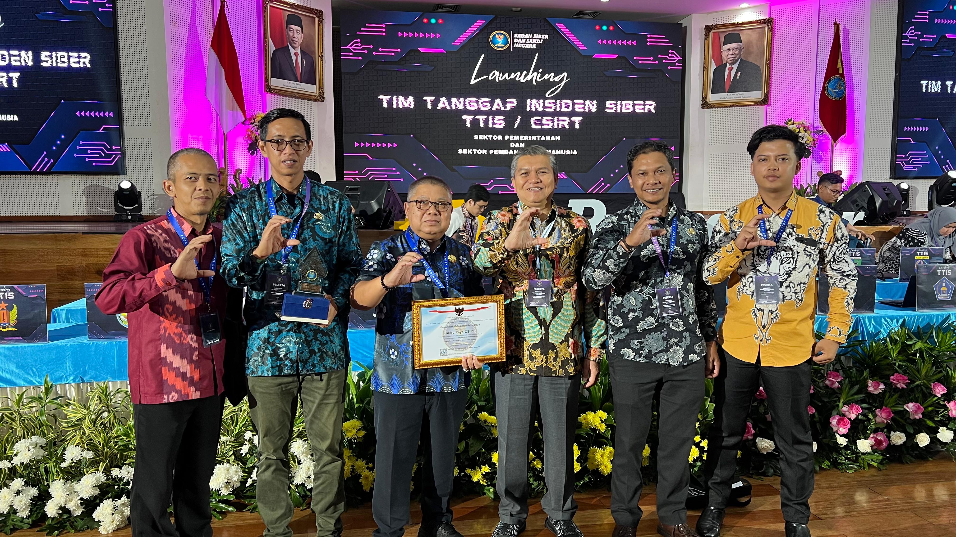 Launching CSIRT Kubu Raya